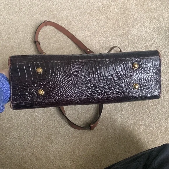 Brahmin Leopard Print Tote Bag - Picture 5 of 16